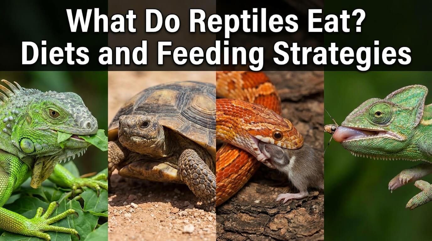 What Do Reptiles Eat? Diets and Feeding Strategies
