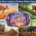 How Marsupials Move: Hopping, Climbing, Gliding, Digging, and Running