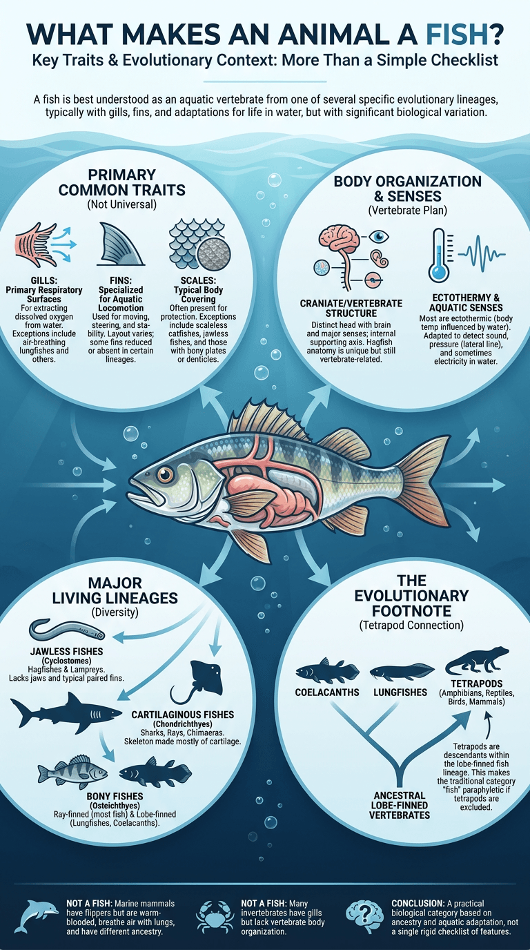 What Makes an Animal a Fish