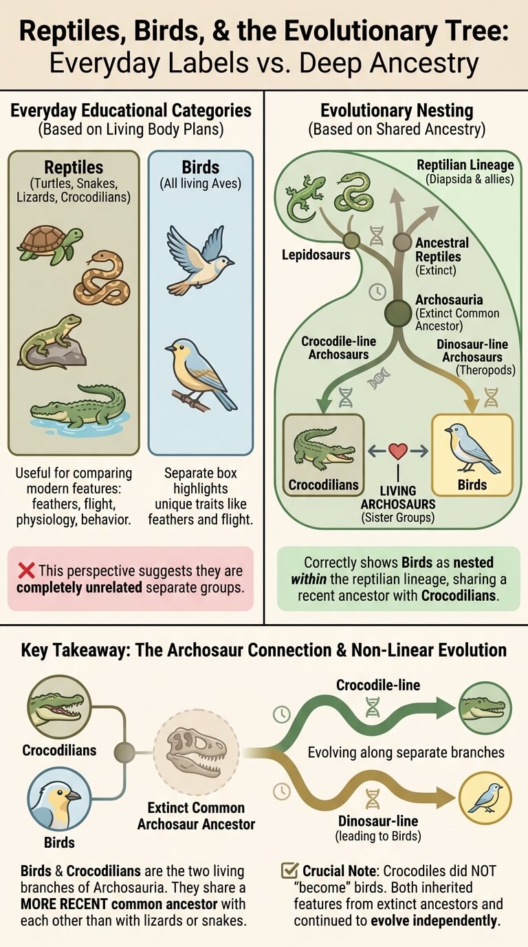 Reptiles, Birds, and Modern Phylogeny