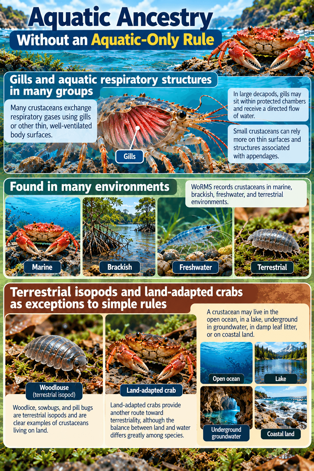 Aquatic Ancestry Without an Aquatic-Only Rule