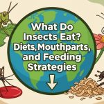 What Do Insects Eat? Diets, Mouthparts, and Feeding Strategies