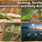 Reptile Behavior: Basking, Territoriality, Communication, and Daily Activity