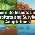 Where Do Insects Live? Habitats and Survival Adaptations