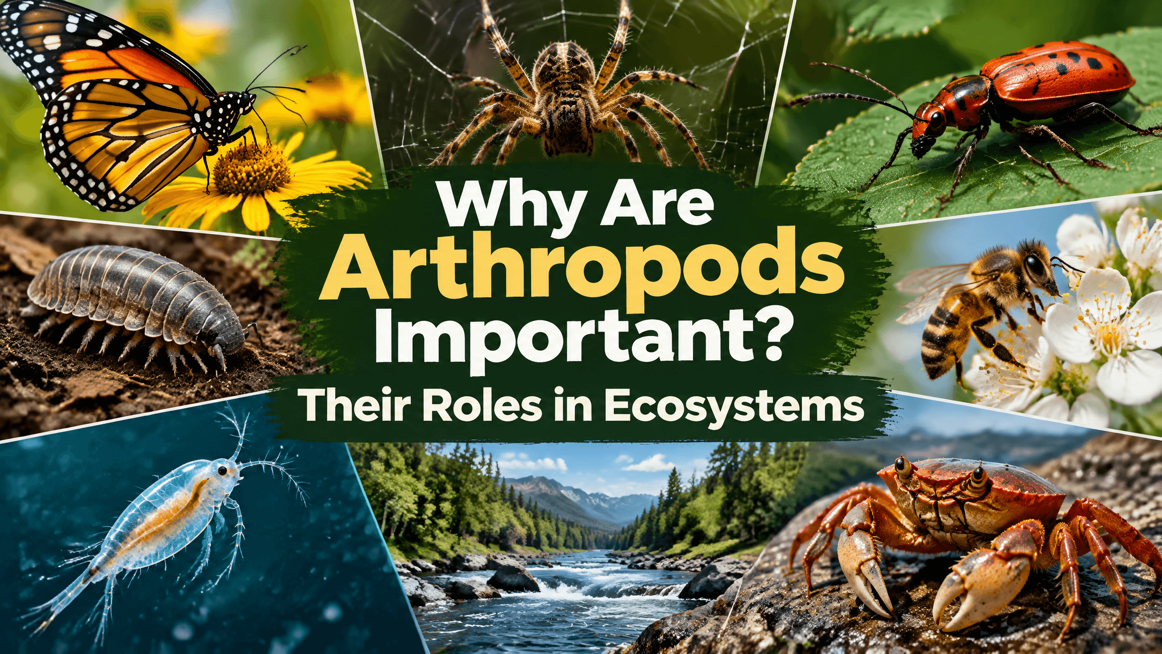 Why Are Arthropods Important? Their Roles in Ecosystems