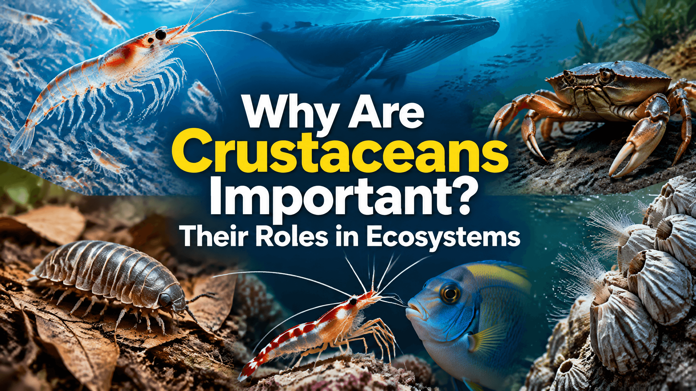 Why Are Crustaceans Important? Their Roles in Ecosystems
