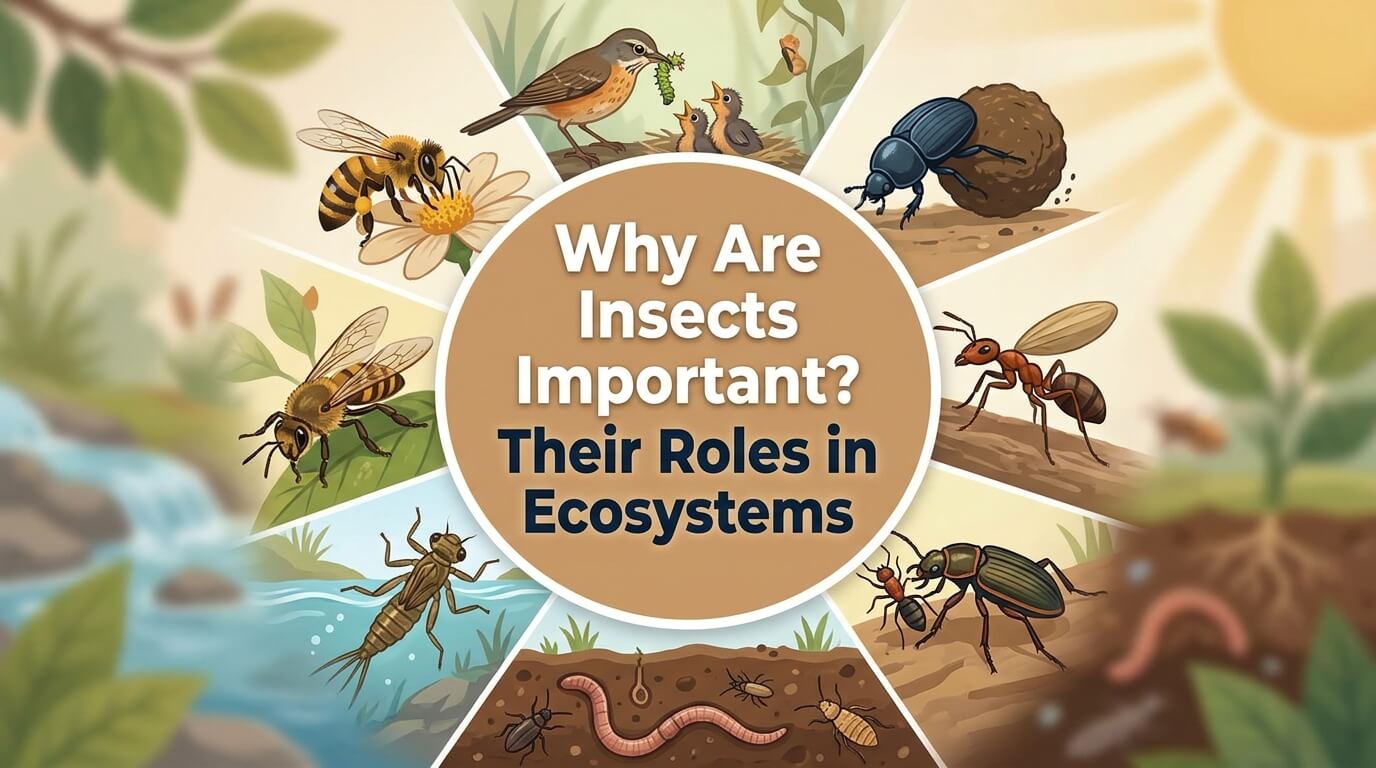 Why Are Insects Important? Their Roles in Ecosystems