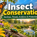 Insect Conservation: Declines, Threats, Evidence, and Protection