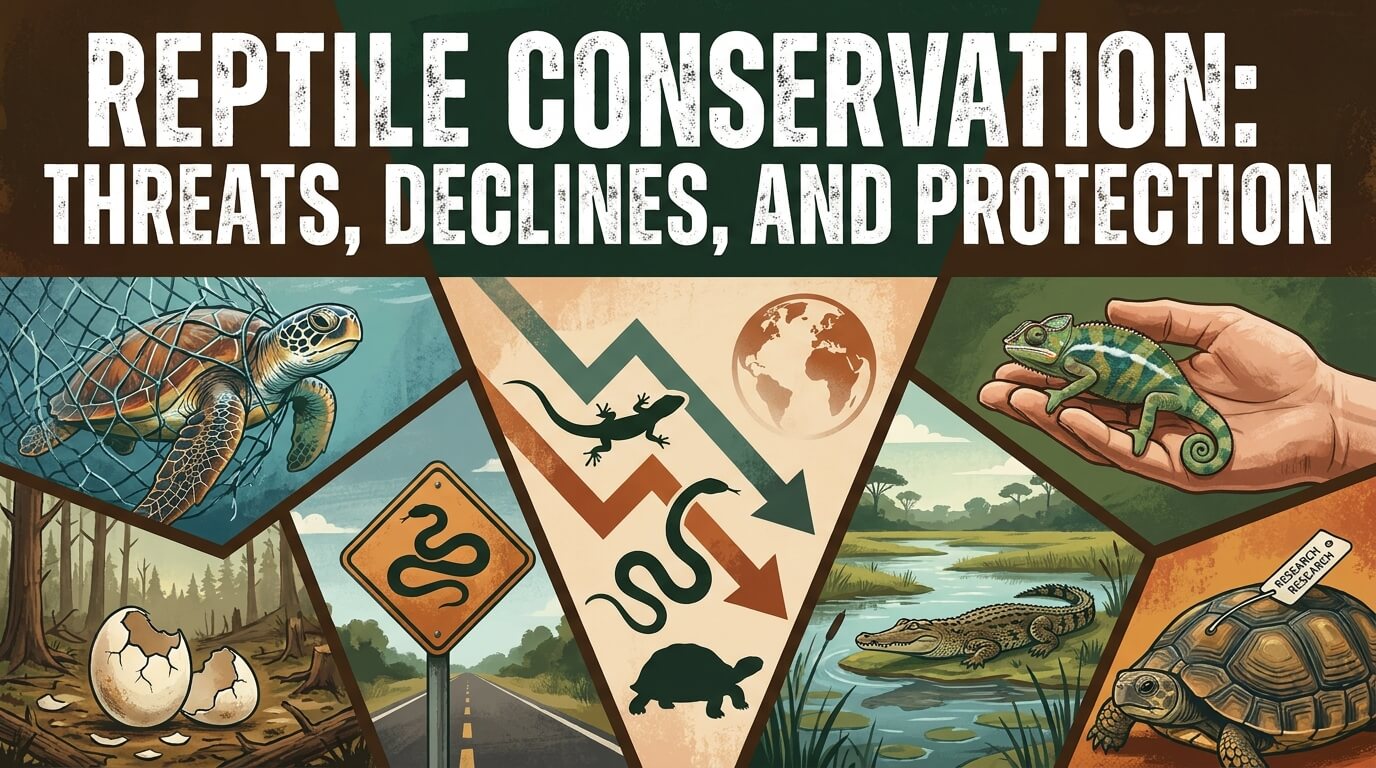Reptile Conservation: Threats, Declines, and Protection