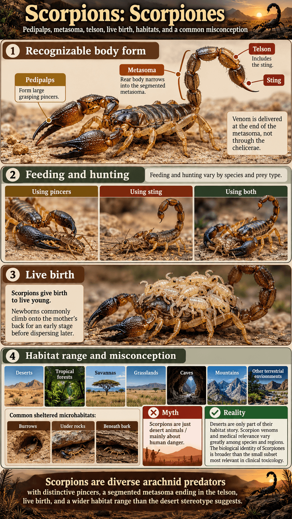 Scorpions: Scorpiones