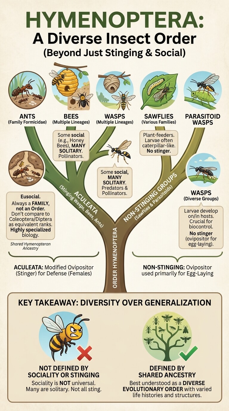 Hymenoptera: Ants, Bees, Wasps, and Sawflies