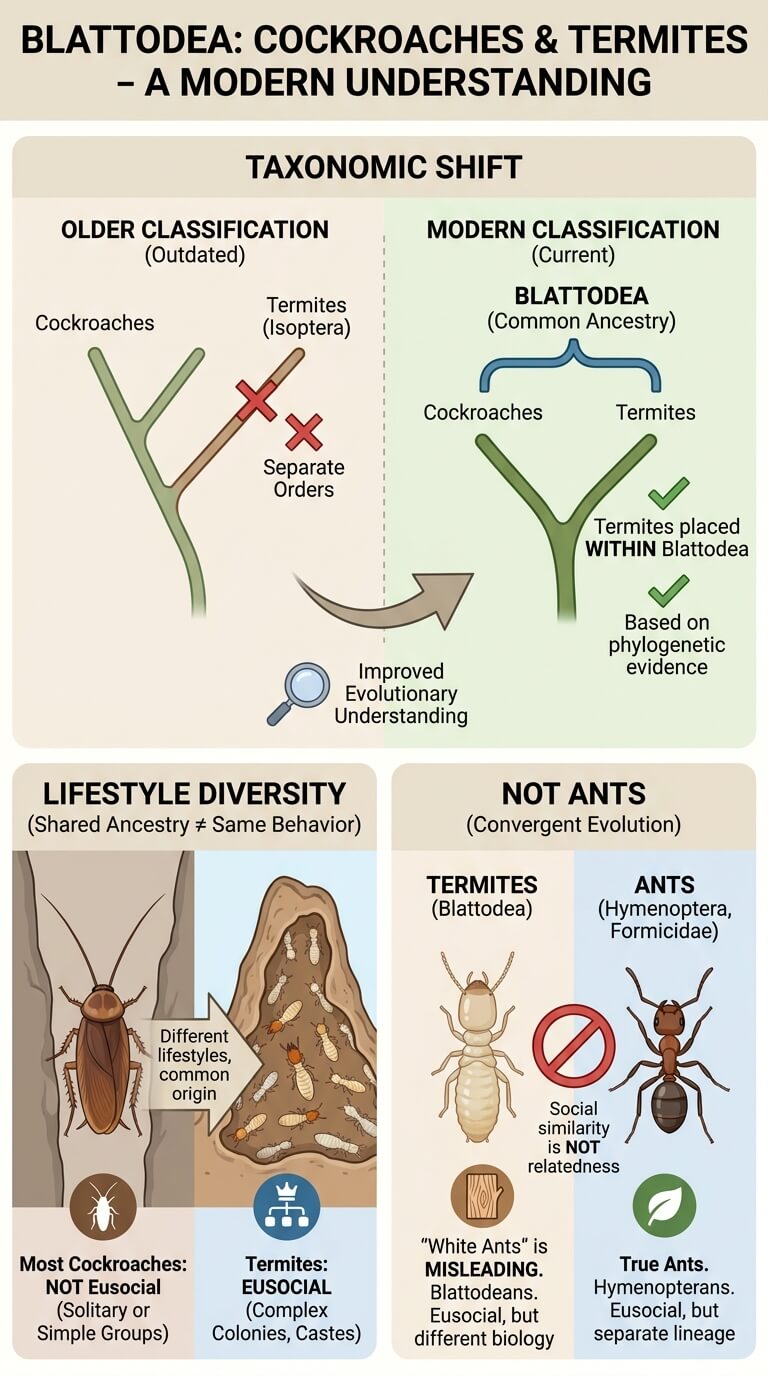 Blattodea: Cockroaches and Termites