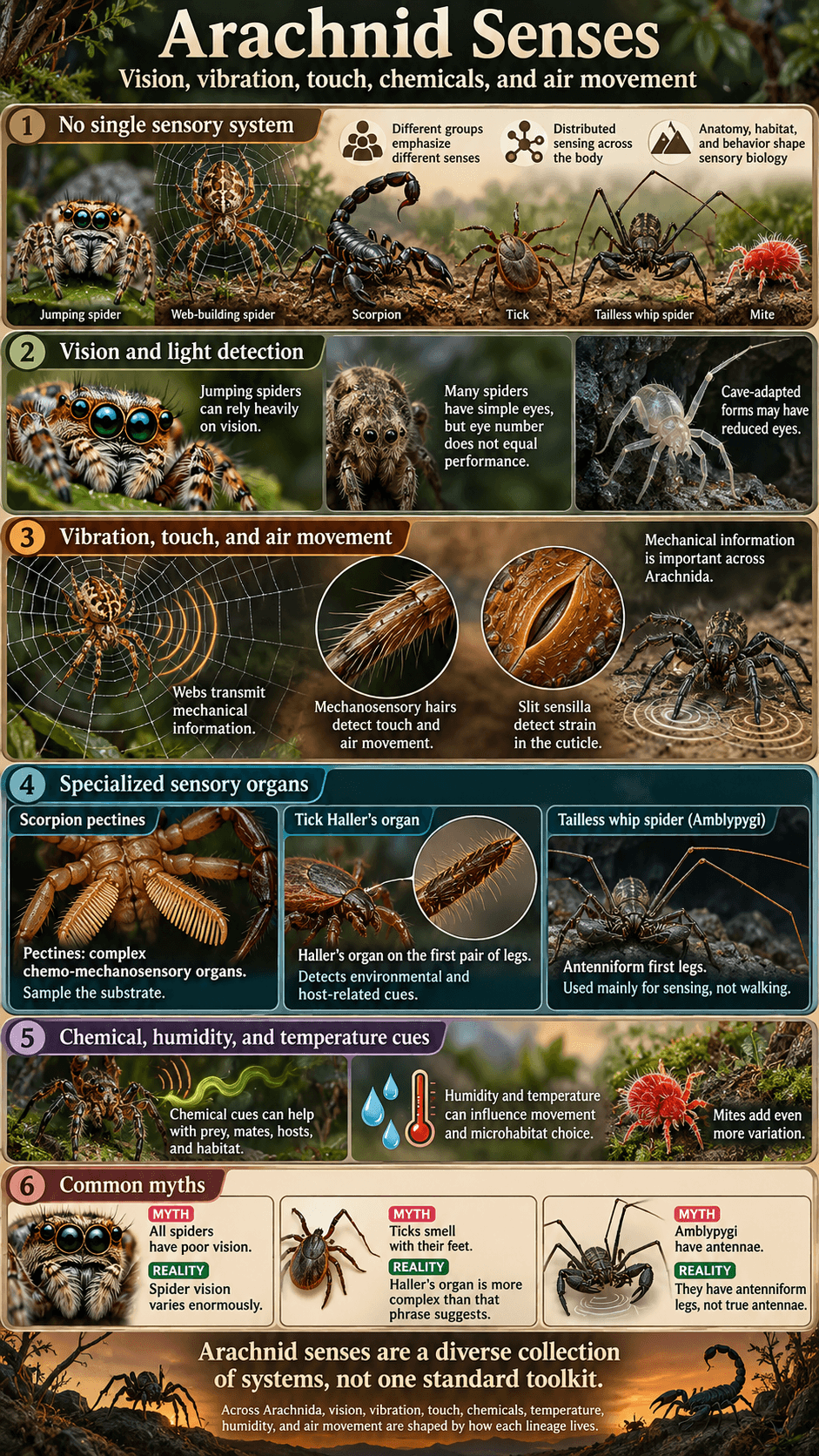 Arachnid Senses