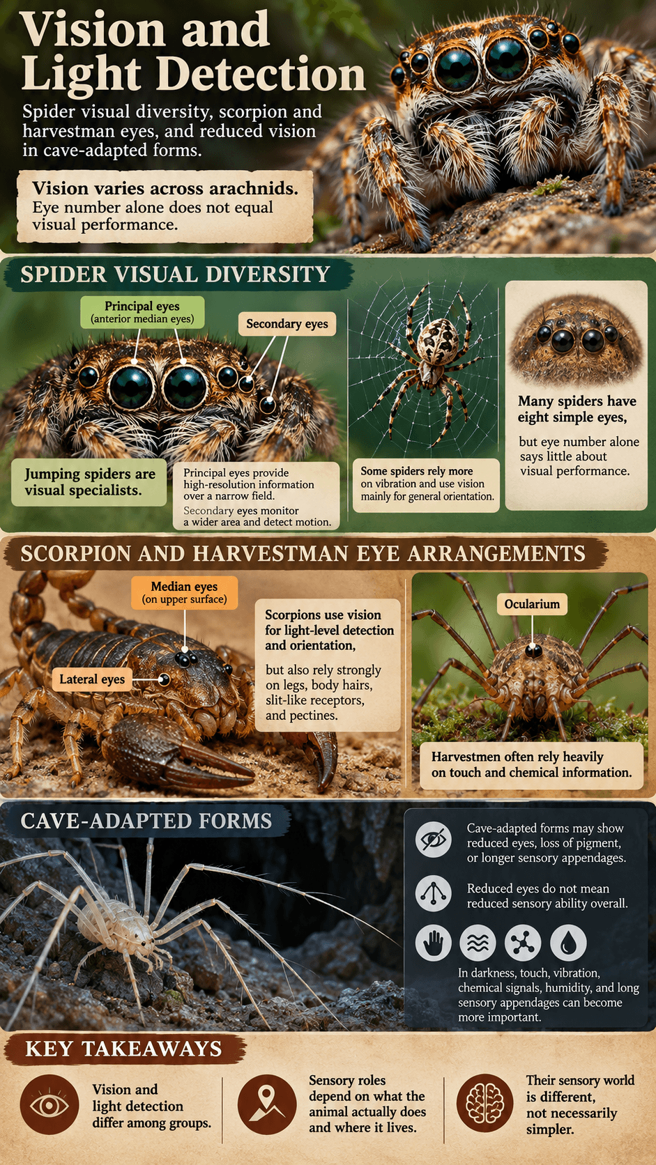 Vision and Light Detection