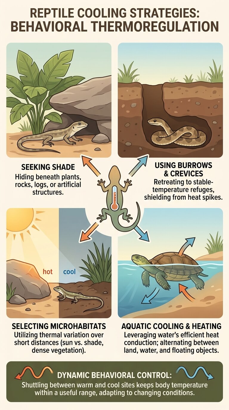 Cooling Down: Shade, Burrows, Water, and Retreats