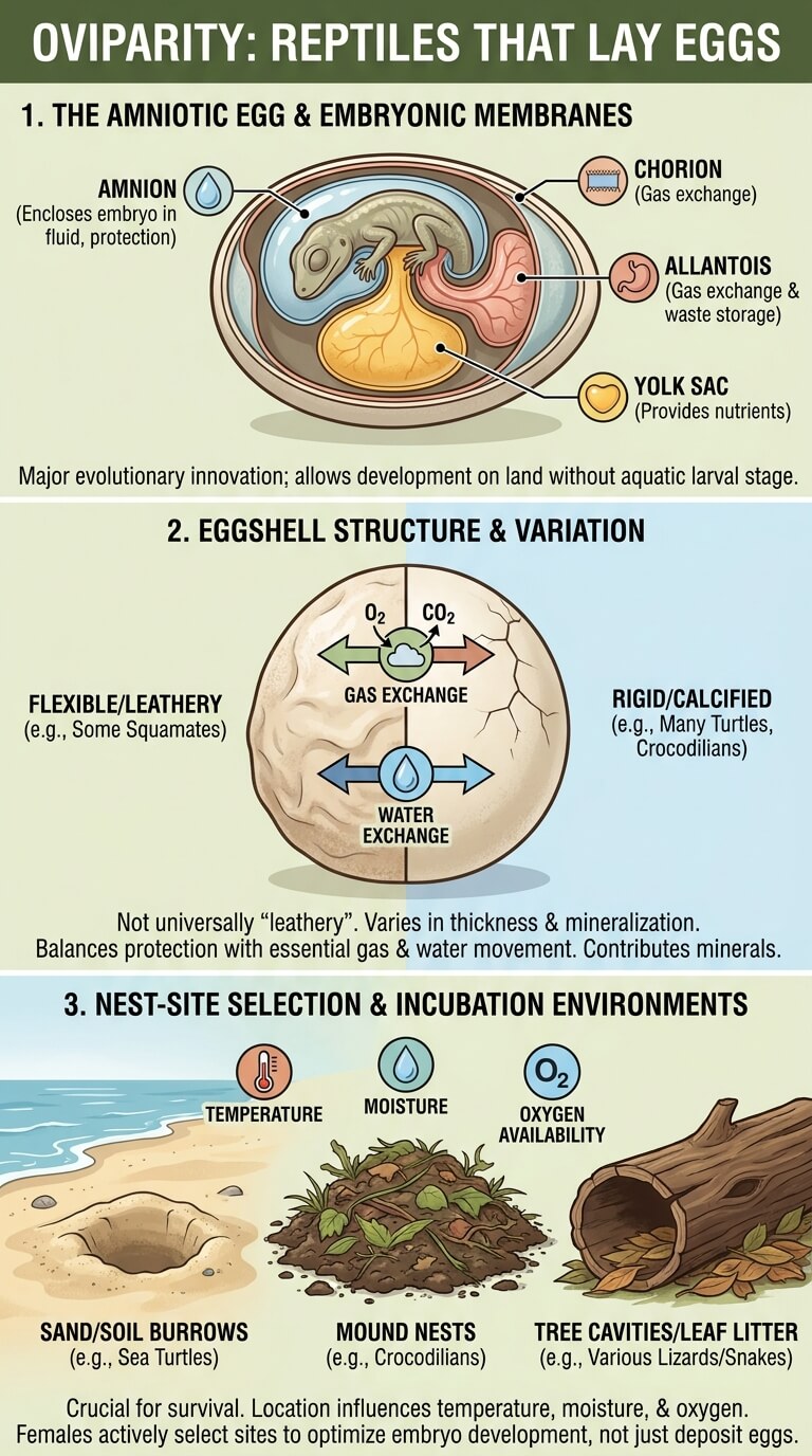 Oviparity: Reptiles That Lay Eggs