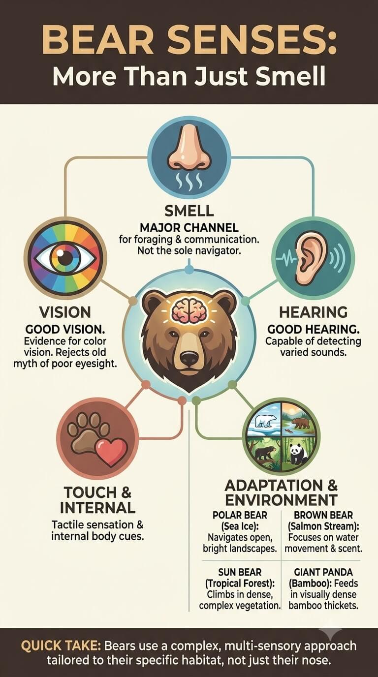 How Bear Sensory Systems Work Together