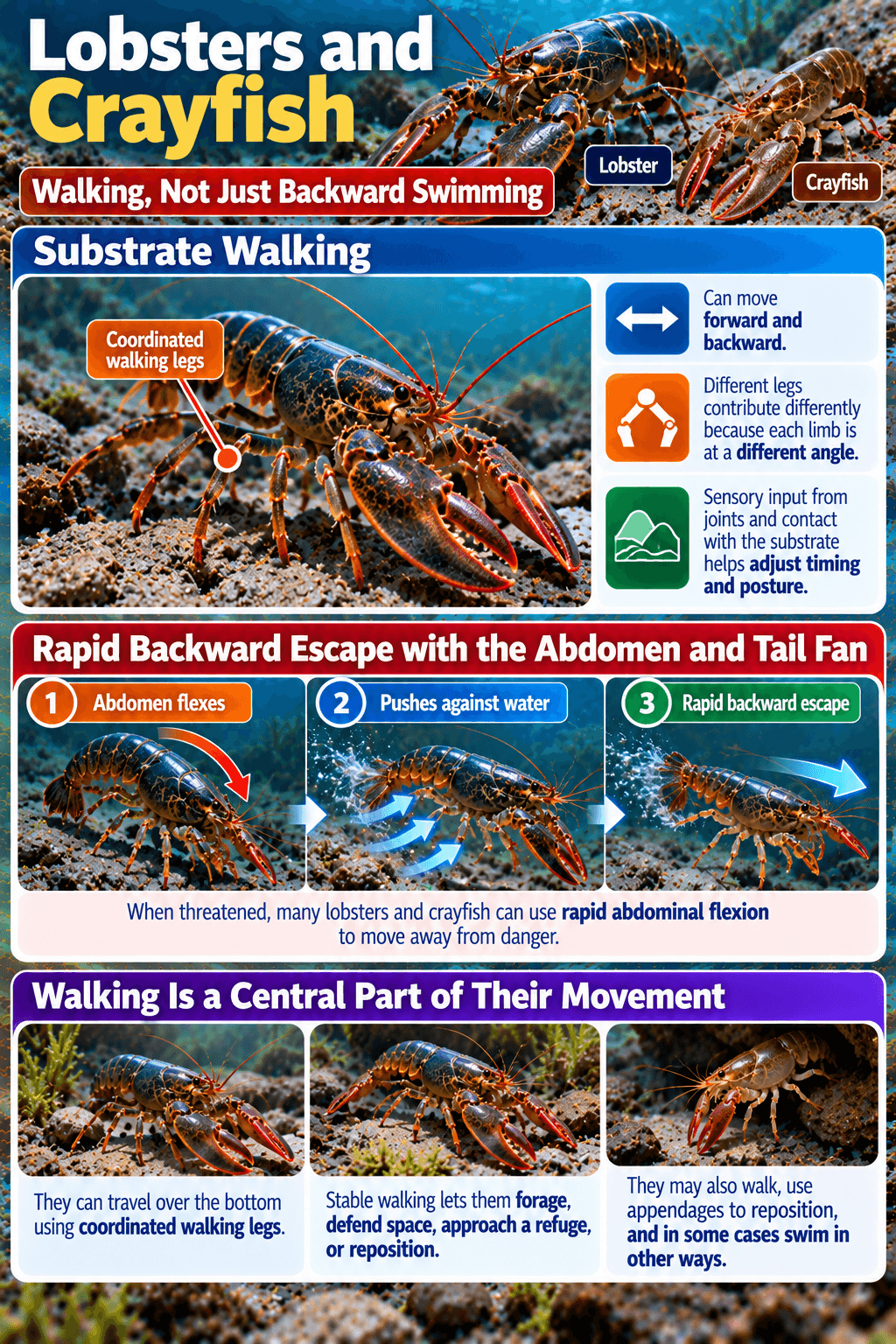 Lobsters and Crayfish