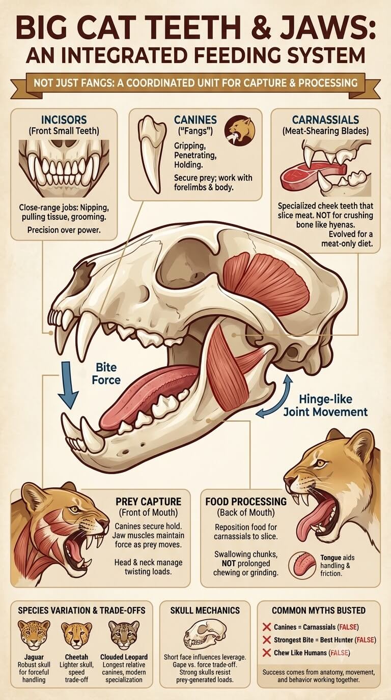 Big Cat Teeth and Jaws