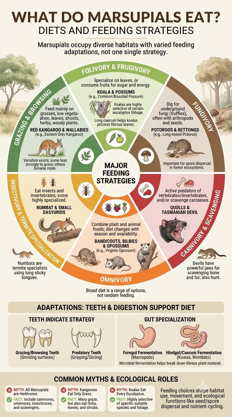 What Do Marsupials Eat