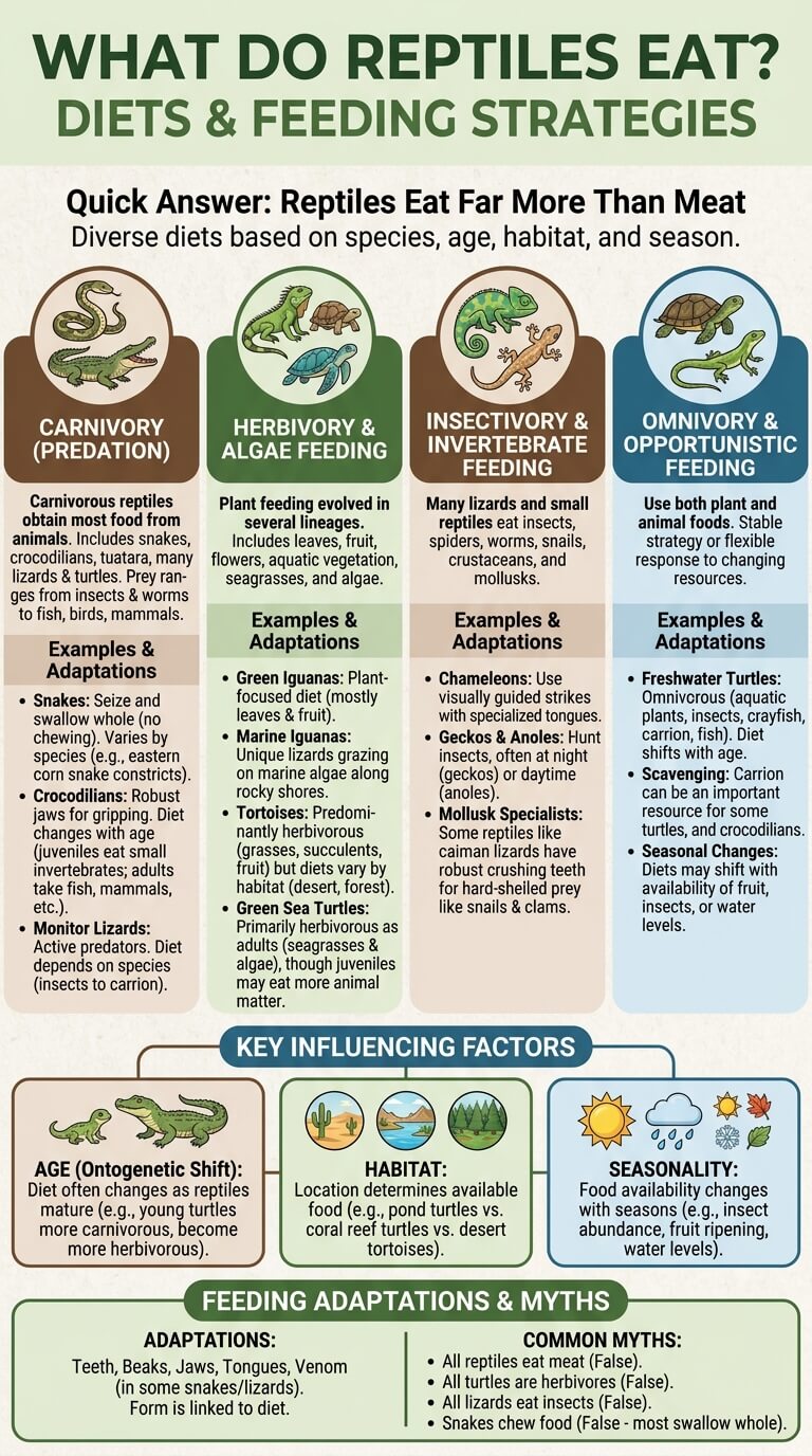 What Do Reptiles Eat