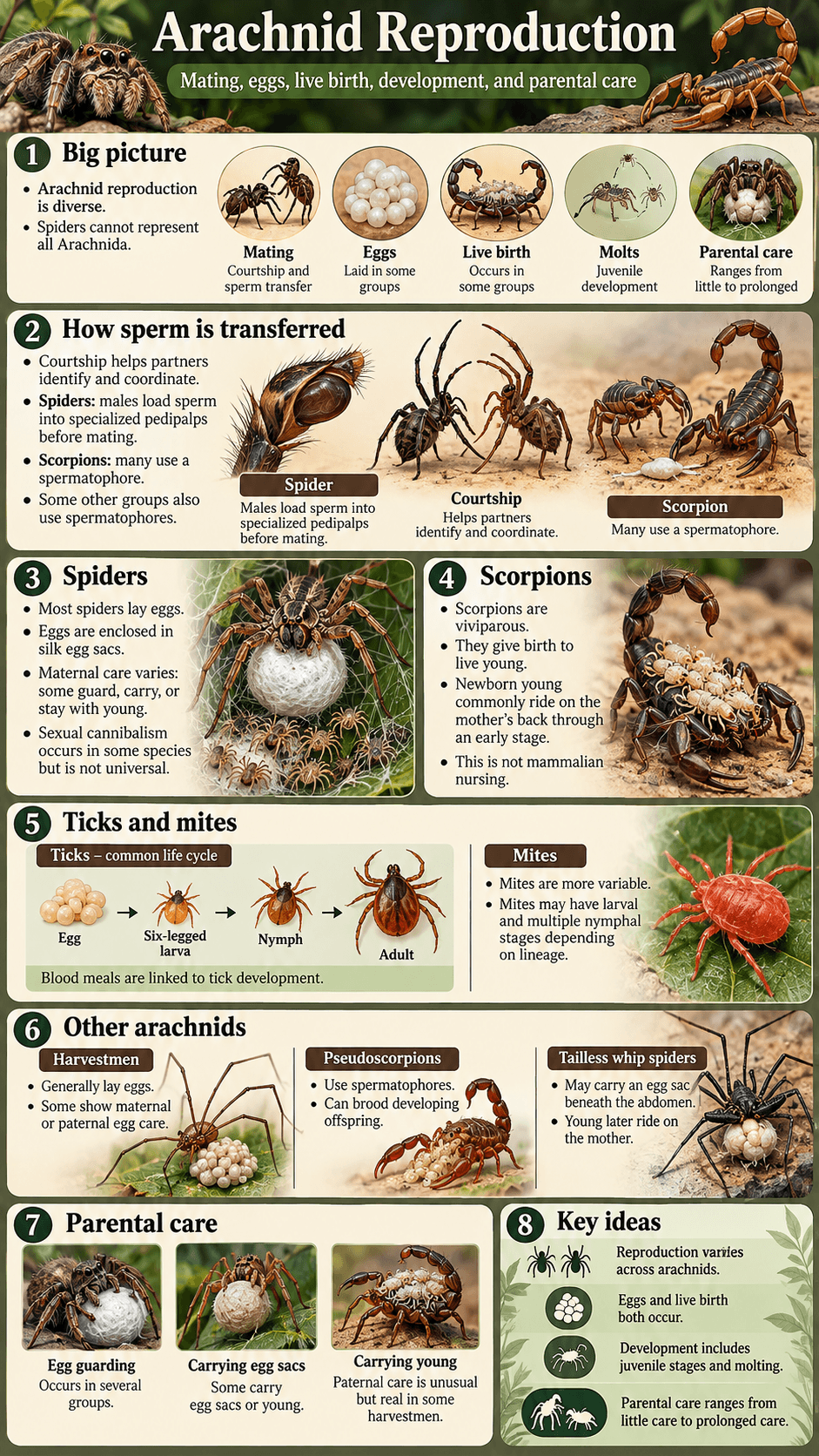 Arachnid Reproduction