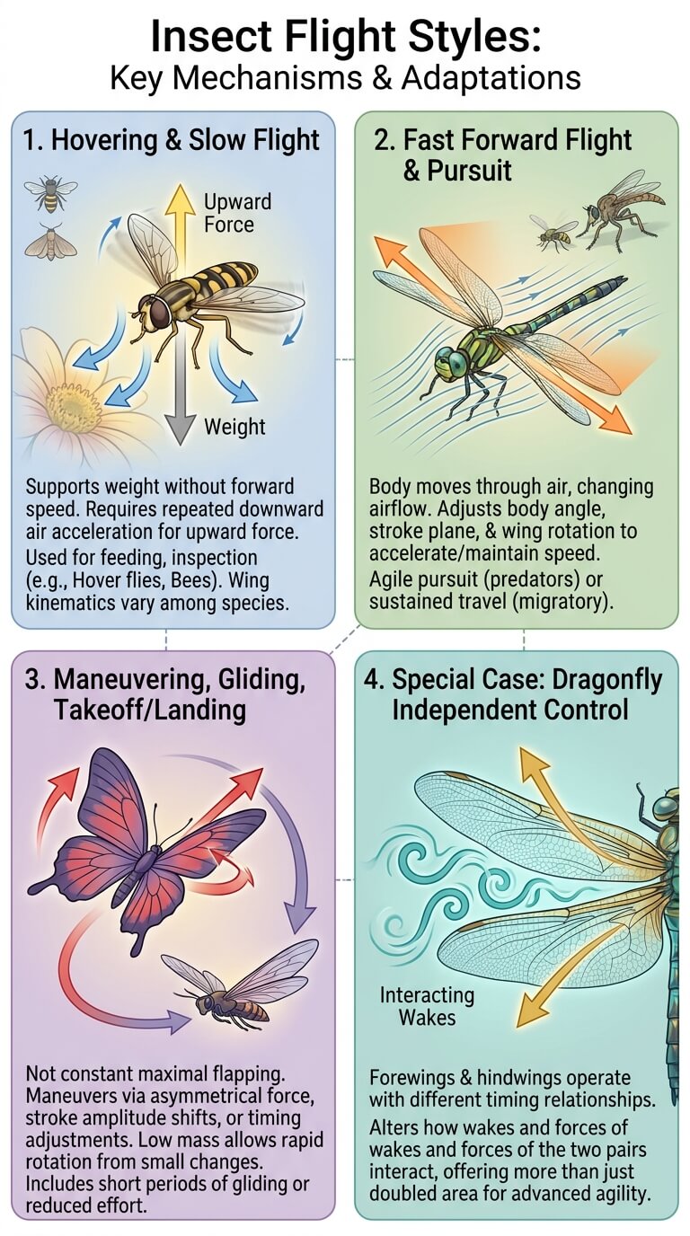 Different Flight Styles