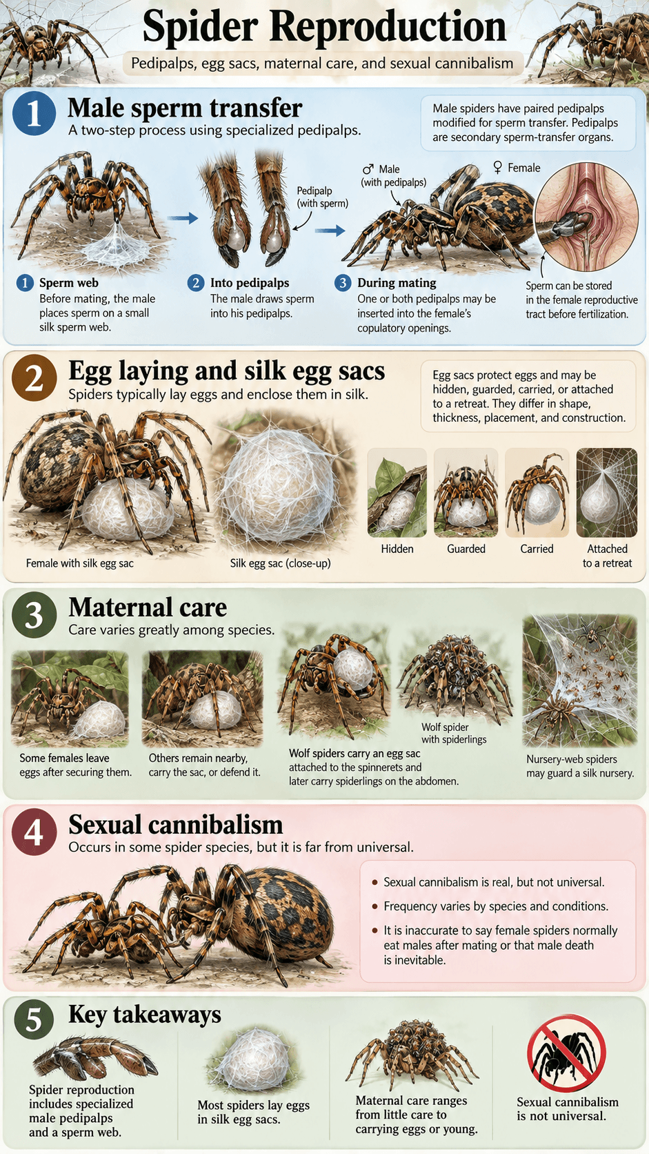 Spider Reproduction