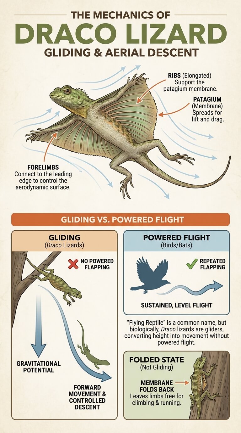 Gliding and Aerial Descent