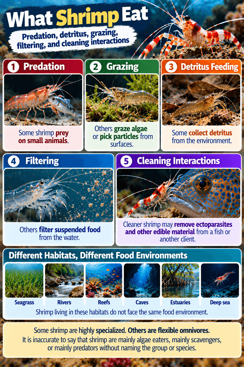 What Shrimp Eat