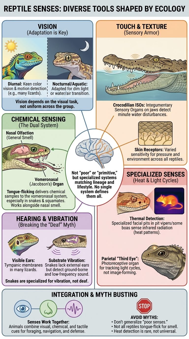 Reptile Senses