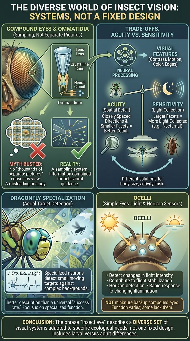 Compound Eyes and Ocelli