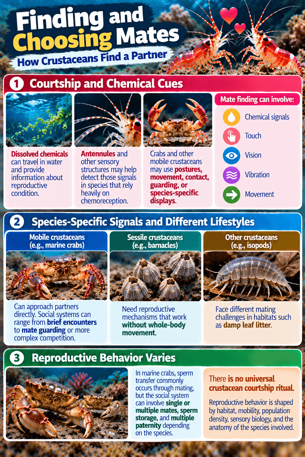 Finding and Choosing Mates