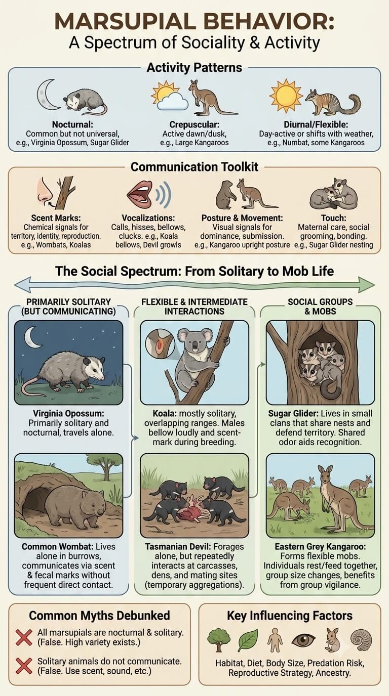 Marsupial Behavior