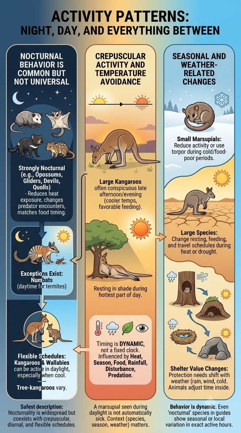 Activity Patterns: Night, Day, and Everything Between infographic