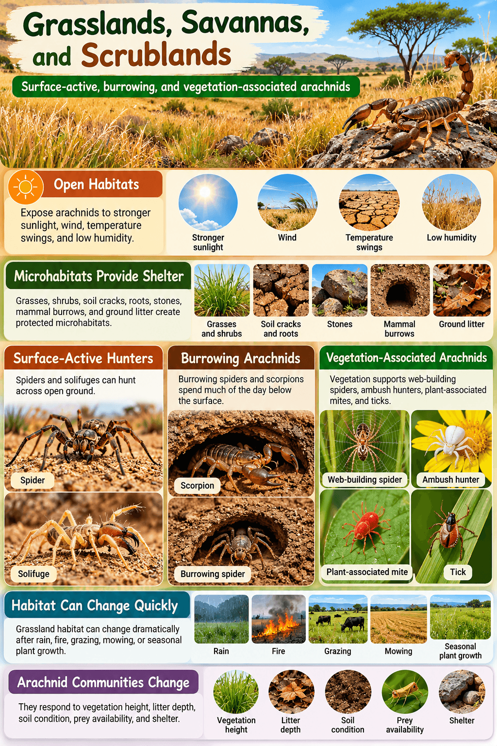 Grasslands, Savannas, and Scrublands