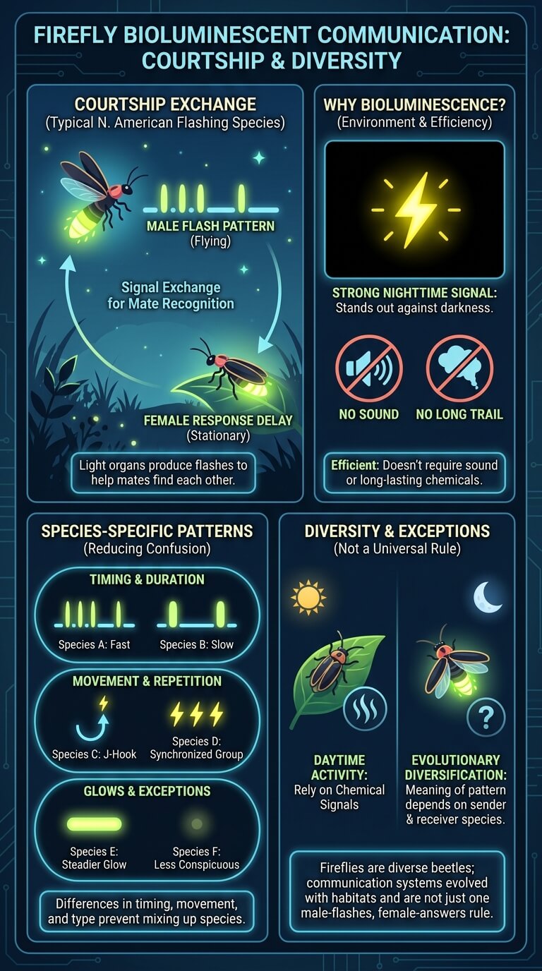 Bioluminescent Communication