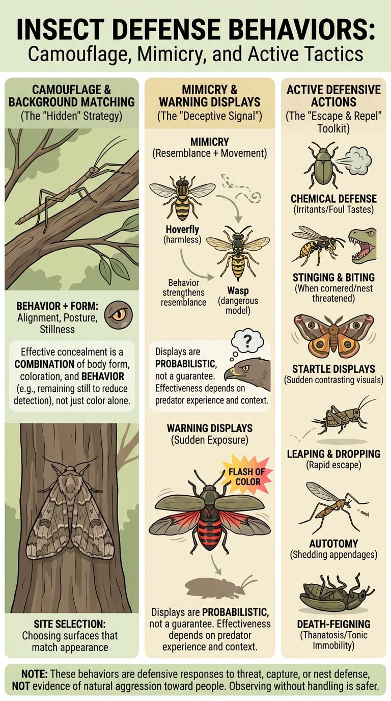 Defense Behaviors