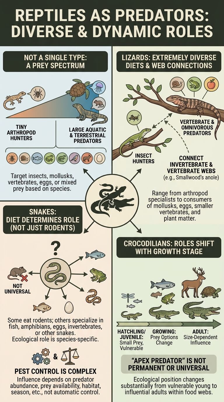 Reptiles as Predators