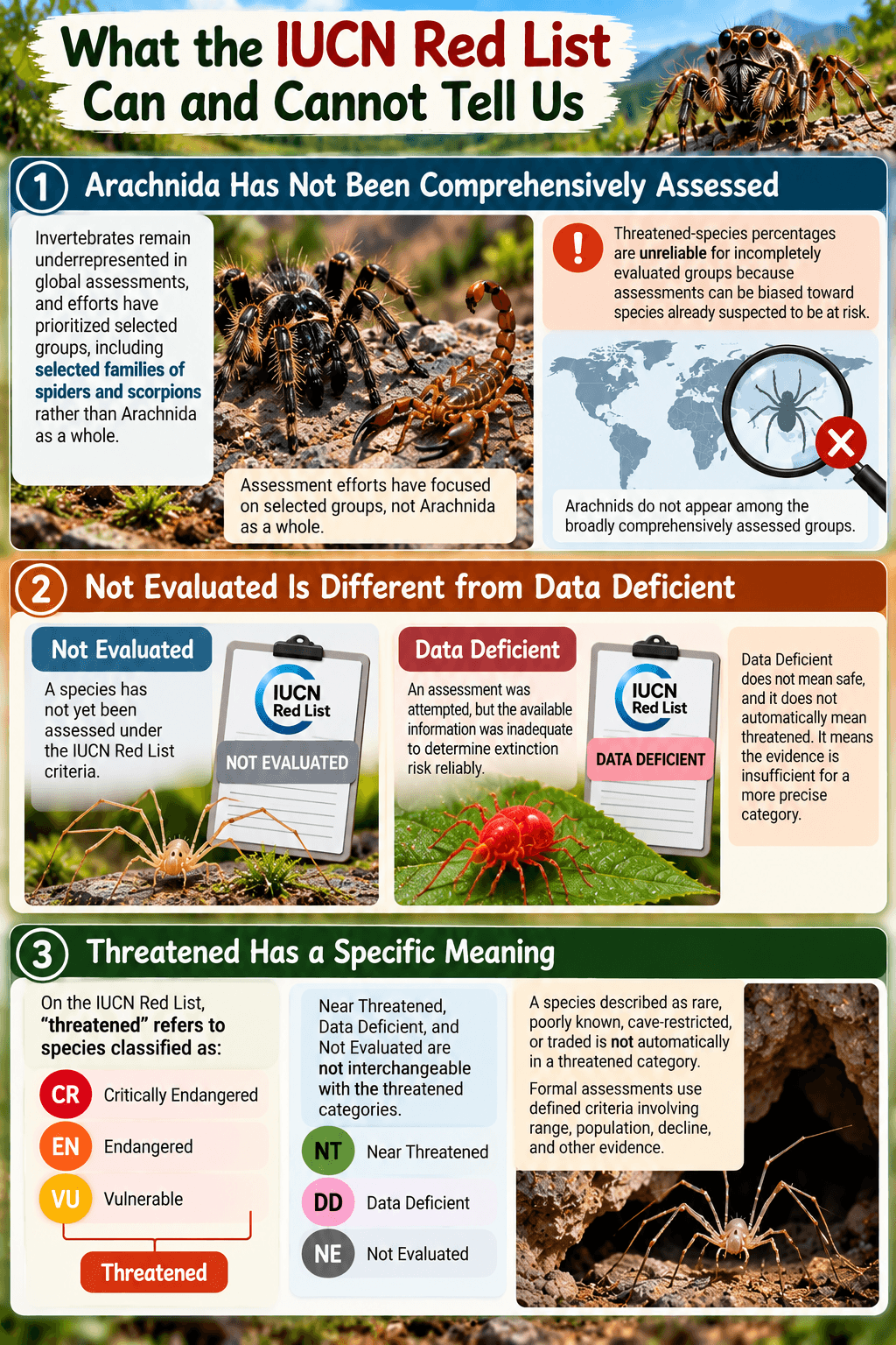 What the IUCN Red List Can and Cannot Tell Us