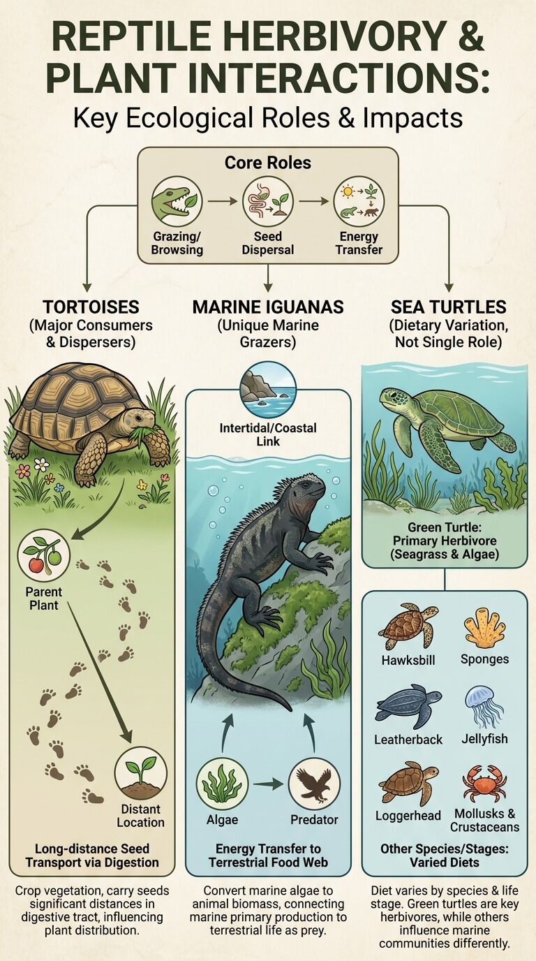 Herbivory and Plant-Reptile Interactions