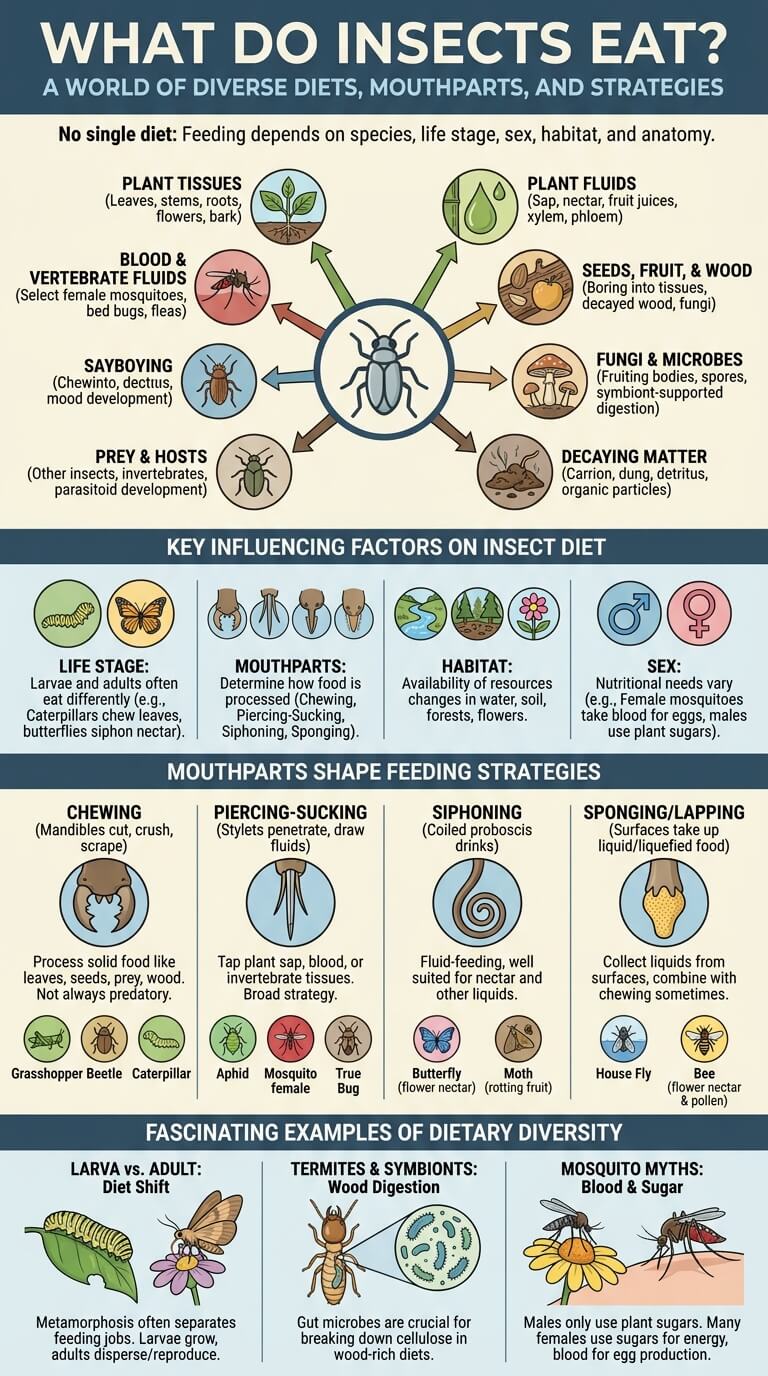 What Do Insects Eat