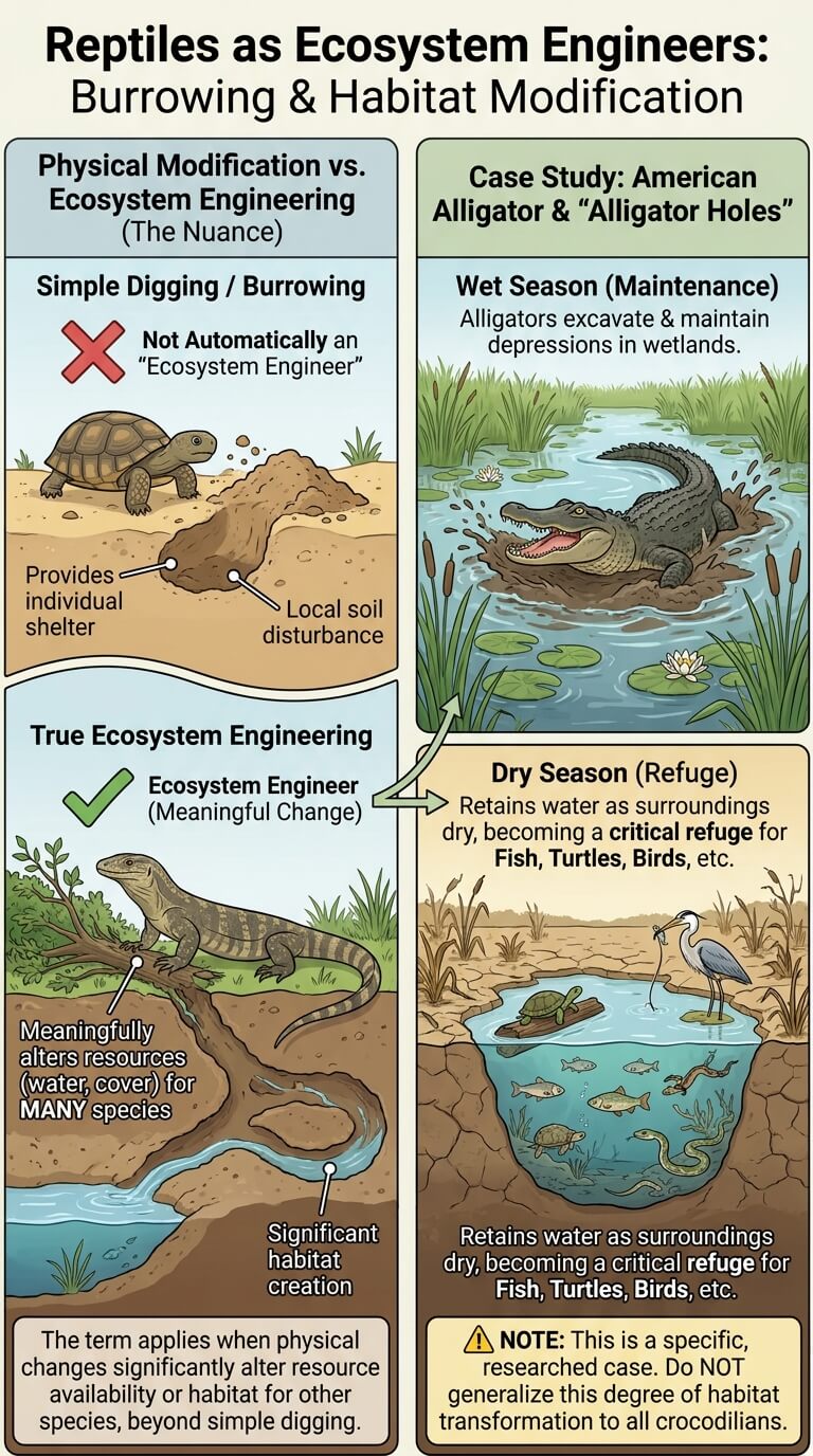 Burrowing and Habitat Modification