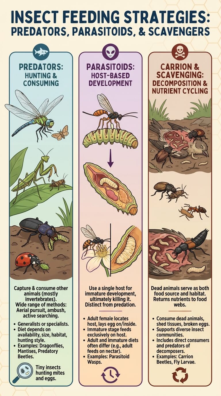 Predators, Parasitoids, and Animal-Based Feeding