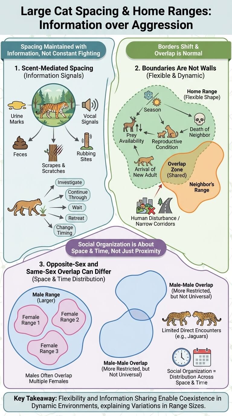 Territory, Home Range, and Scent-Mediated Spacing