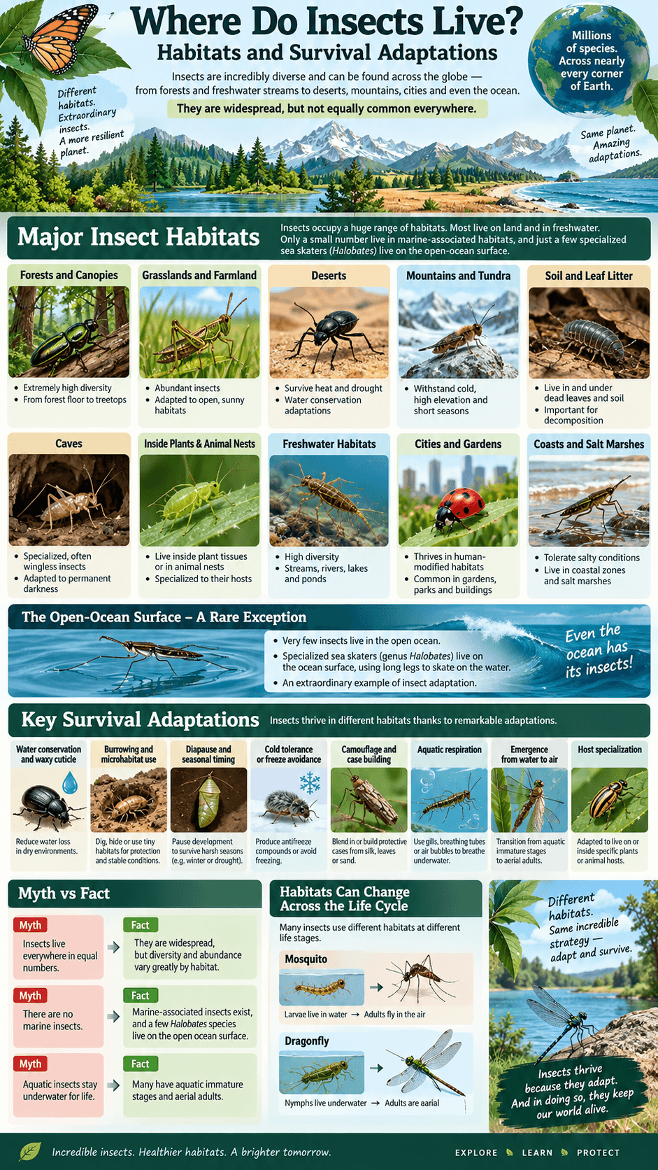 Where Do Insects Live