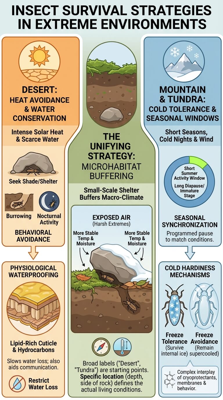Deserts, Mountains, and Tundra