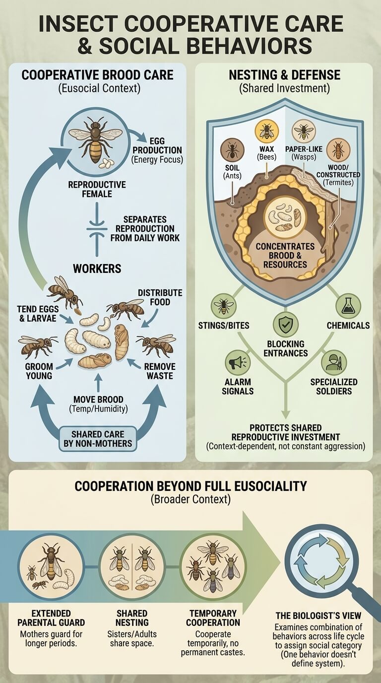 Cooperative Brood Care
