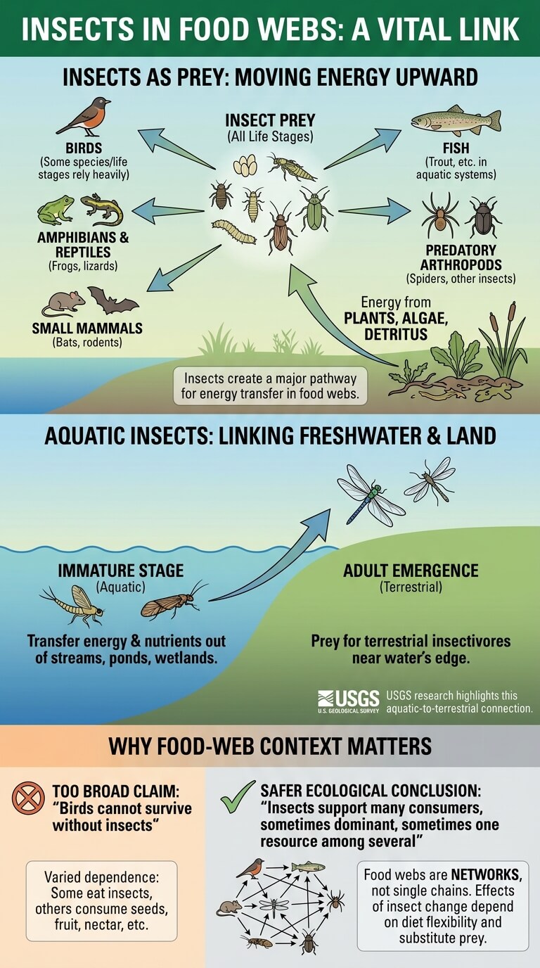 Insects in Food Webs