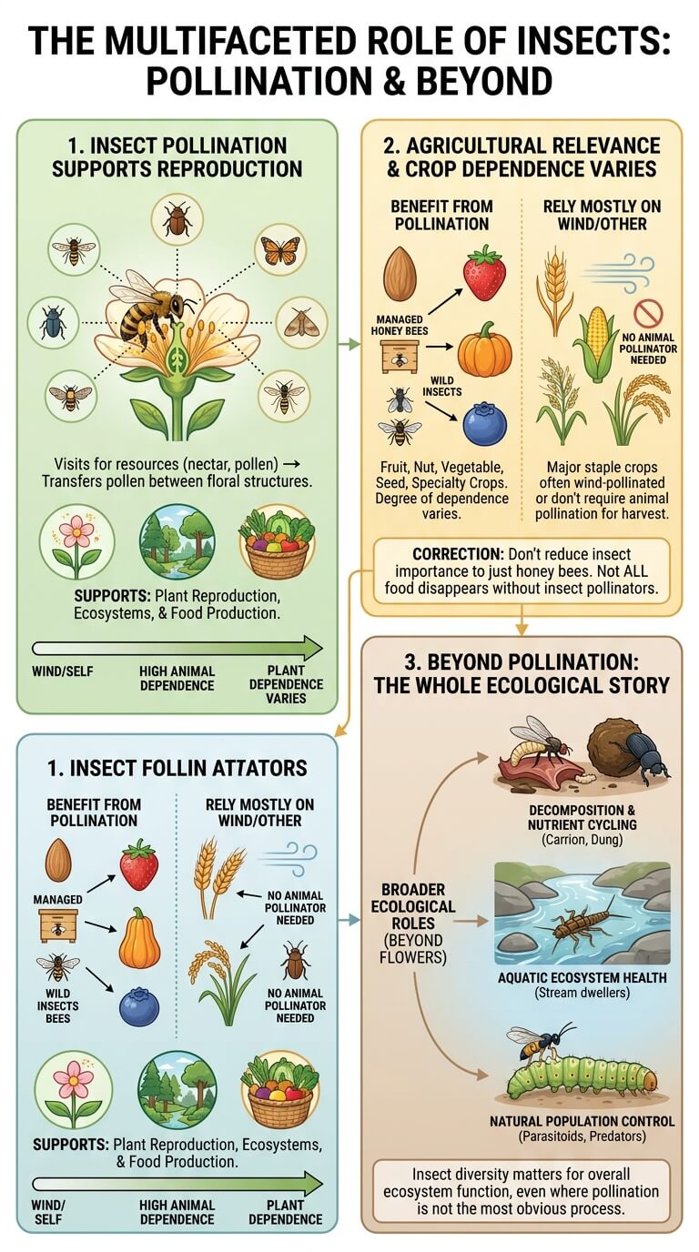 Pollination Is One Major Role